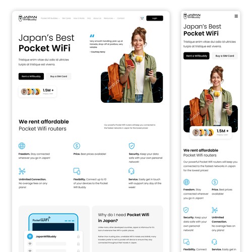 Refreshing our eCommerce Front Page Design by Ihsanshihab
