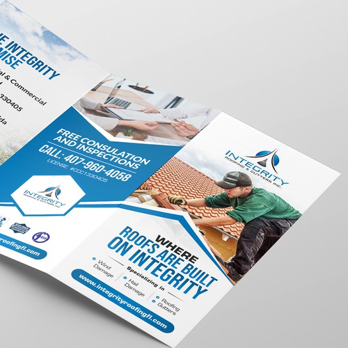 Insurance/ Hail Damage Brochure Design by Alphabet ♥