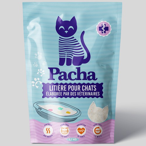 Cat Litter startup Minimalistic packaging - Contest Design von agooshe