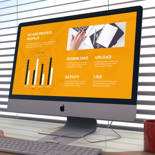 PowerPoint template contest entry by AZ™