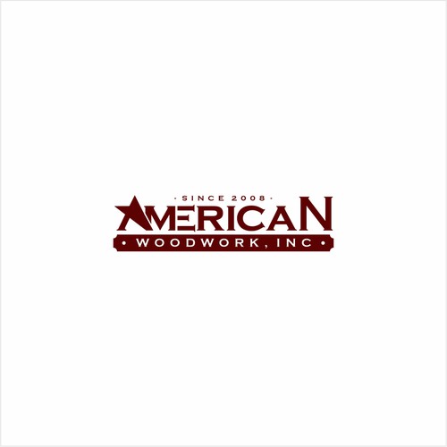 American Woodwork news a new logo Design von Logics Studio