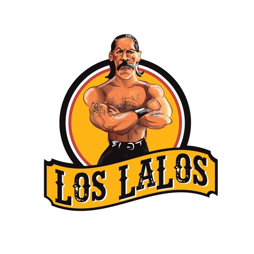 Argentinian Mexican gang boss retires to start a food gang -- needs fun cartoon logo! Design von micilijana