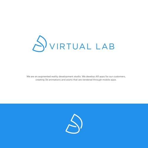 Logo needed for Virtual Lab, an Augmented Reality Studio Design by One Frame