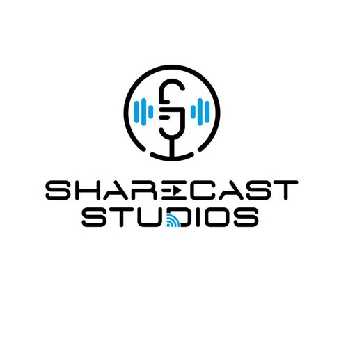 Modern Podcast Studio logo design Design by torodes77