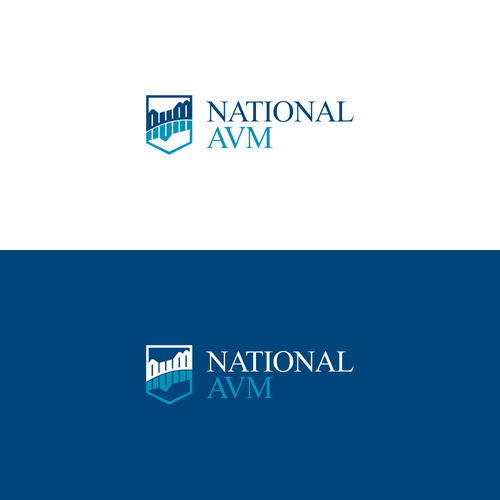 Logo National AVM Design by disainbox