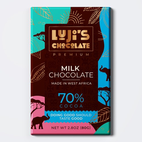 Chocolate bar that have an impact in West Africa - Reloaded Design by O!shine-design