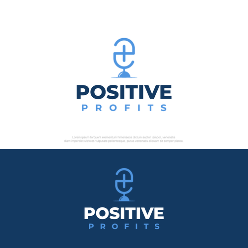 Positive Profits Logo Design by Luel