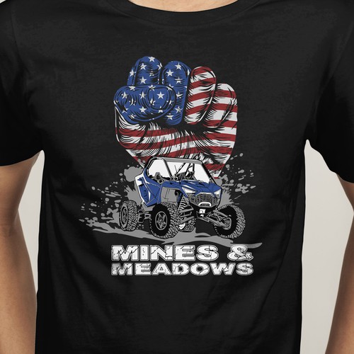 Patriotic T Shirt Design Design by AntonB