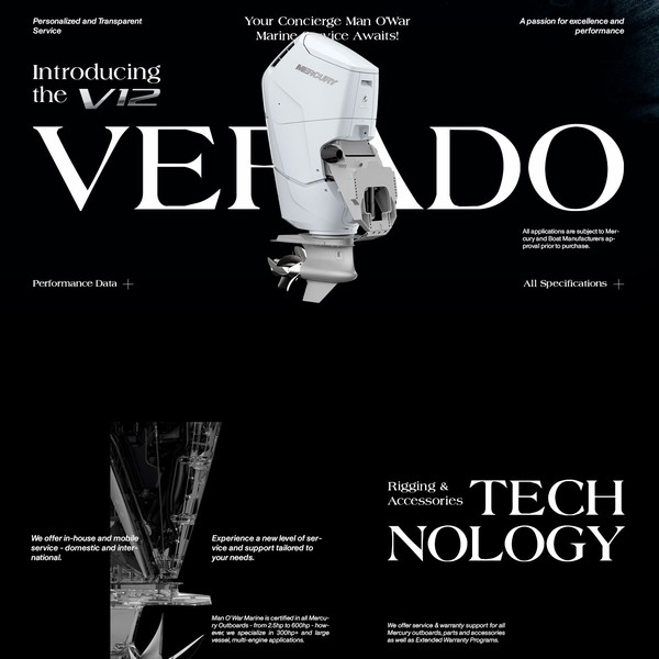  Man O'War Marine Web Design