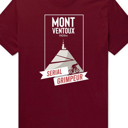 "Besoin d'un t-shirt rendant fier les cyclistes qui le portent" winning T-shirt