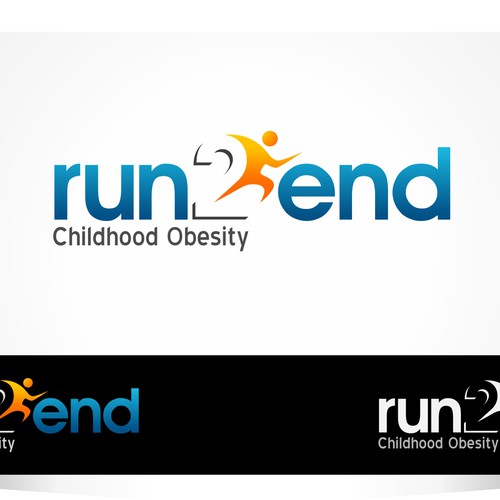 Run 2 End : Childhood Obesity needs a new logo Diseño de Alee_Thoni