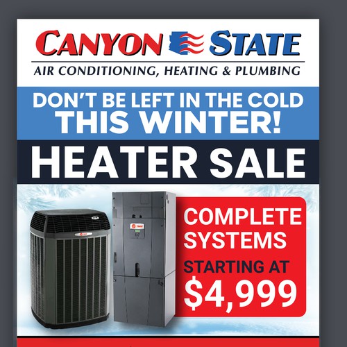 Newpaper Ad For Heating, Ventilation, and Air Conditioning (HVAC) Company - Wireframed and Ready! Design by GrApHiC cReAtIoN™