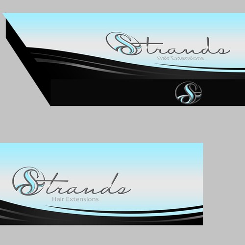 print or packaging design for Strand Hair Diseño de iloveart