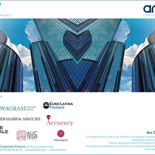 Brochure contest entry by bluedots studio