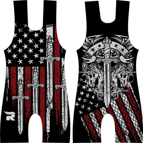 Design an amateur youth wrestling singlet for wide marketing in usa | Other  clothing or merchandise contest | 99designs