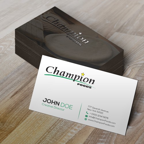 コンペ「Design A New Business Card, Win The Prize!!」のデザイン by alaa_designsさん 