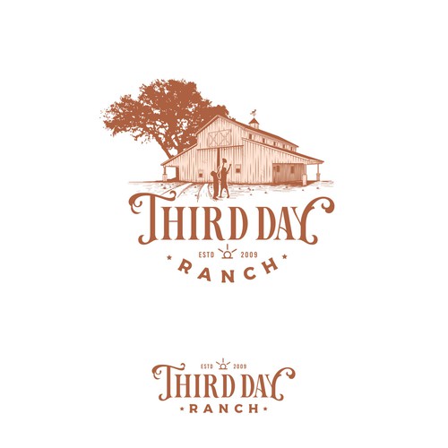 Capture essence of Texas ranch experience in new Third Day Ranch logo Design réalisé par haganhuga