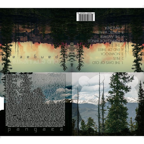 Pangaea Album Cover Art for Old City Lights Réalisé par PM78