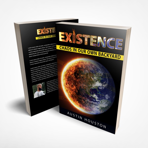 Existence: Chaos In Our Own Backyard Book Cover design