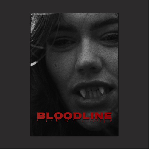 Vampire Poster Design Design by Vlasenko Angelina