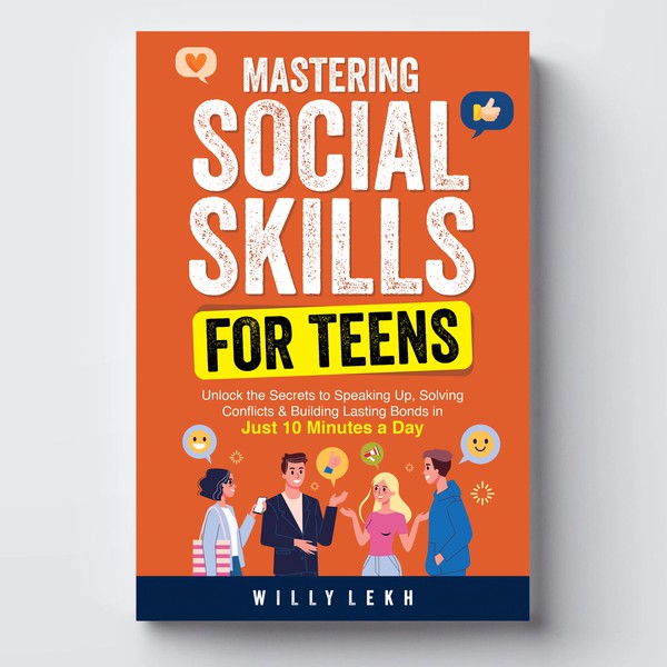 Book Cover for a Breakthrough Guide on Social Skills!