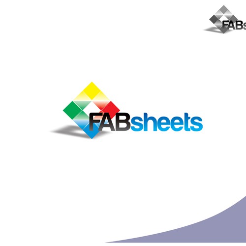 New logo wanted for FABsheets デザイン by Marienus