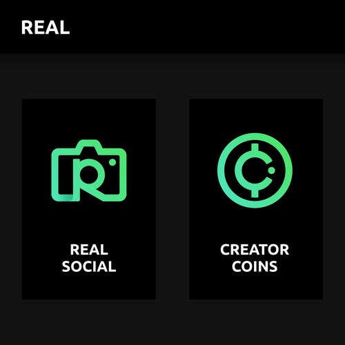 REAL App Icons-ontwerp door Mirza Rifaldi