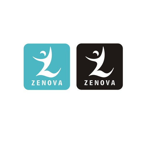 Zenova Logo: Revolutionary suite of health and wellness mobile apps Design by Abacusgrp