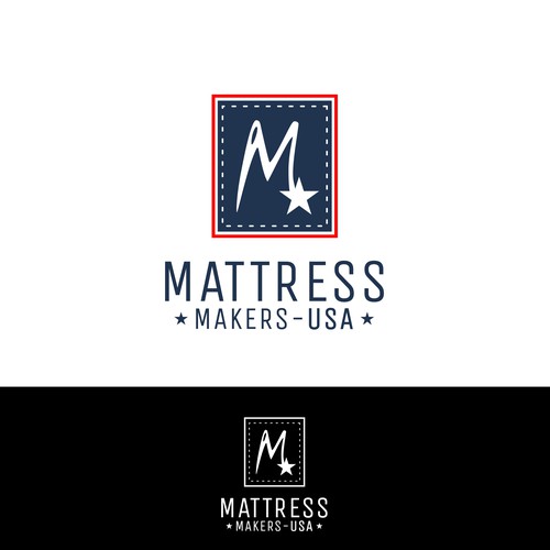 Logo design for b2b USA mattress company Design by ArtBeats