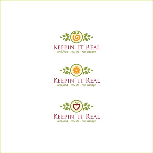 Create a cool original logo design with an impactful icon for a Real
Food blog. Design by vladecs3