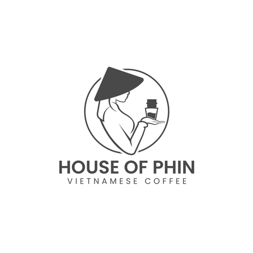 Creative coffee shop logo for Vietnamese Coffee Design by sriredjeki