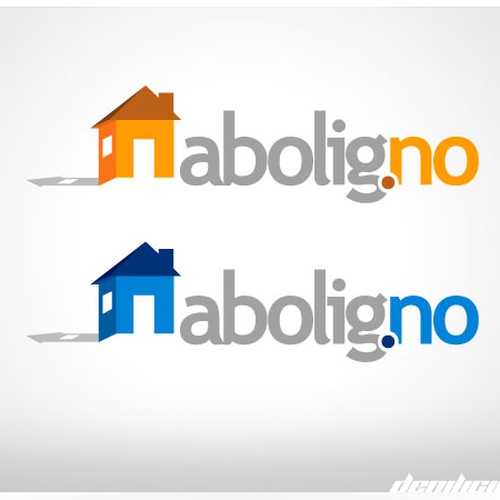 Logo for a home/interior/renovating page Ontwerp door denilicious