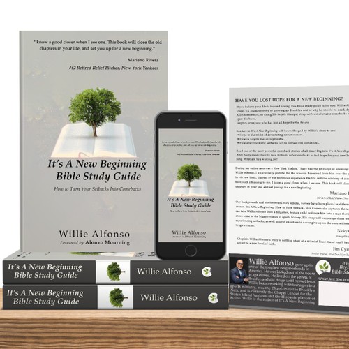 Chaplain of the New York Yankees needs winning book cover design for