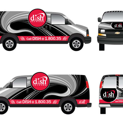 V&S 002 ~ REDESIGN THE DISH NETWORK INSTALLATION FLEET Design by Web2byte