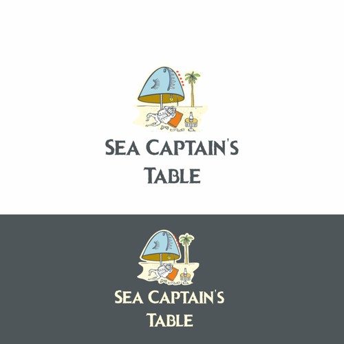 Sea Captain's Table Logo Design Design by apelsini