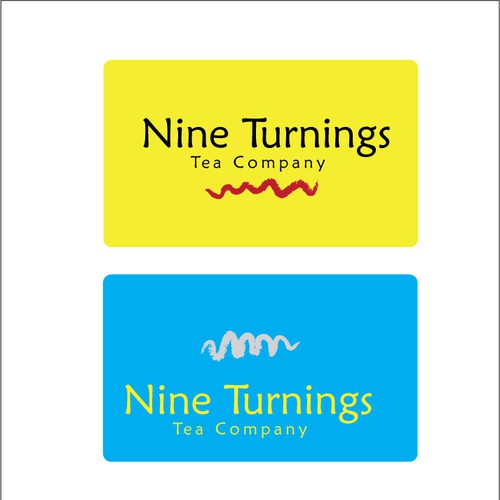 Tea Company logo: The Nine Turnings Tea Company Diseño de CREATEEQ