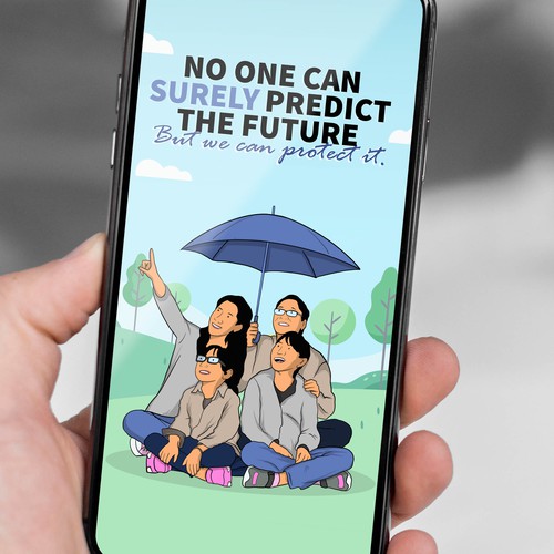 Insurance agency needs powerful and attractive  art to promote in social media Design by Fancyfruits.rar