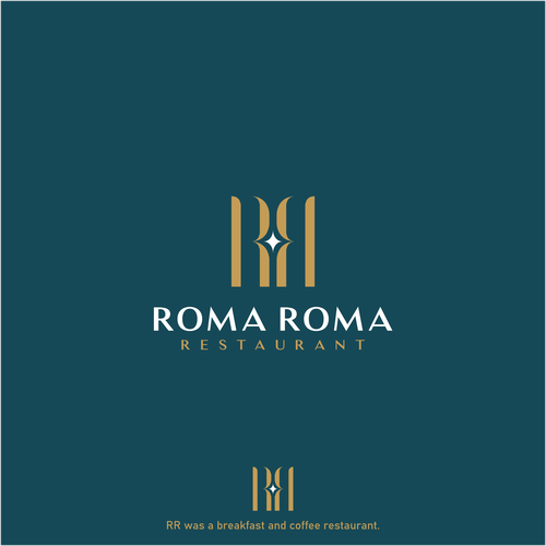 Roma Roma Logo Desing Design réalisé par deer203A