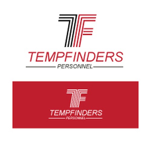 logo for Tempfinders Personnel Design by peps