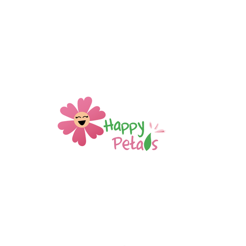 Design a happy logo for my paper flower business - happy petals !, Logo  design contest