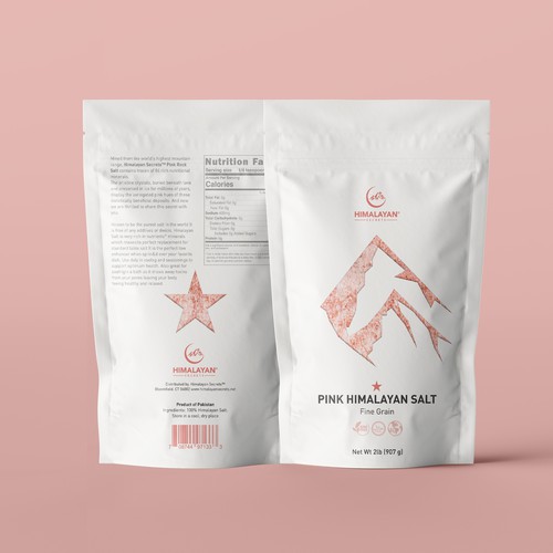 Pink Himalayan Salt for the GLOBAL MARKET Design by familydog