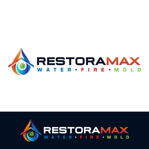 Restoration Company Branding. Design by ARIAL studios