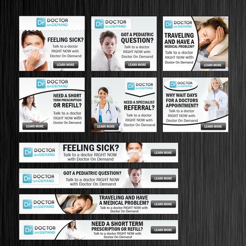 New banner ad wanted for Doctor On Demand Design by ★NaYaRaJ★