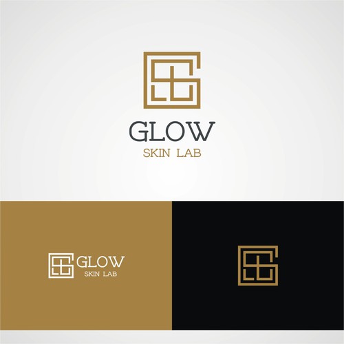 Glowing Design Logo/Emblem to attract the aesthetic community Design by MAhi2014