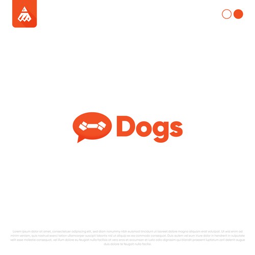 Logo for a dog social media community Design by Anshal Ahmed