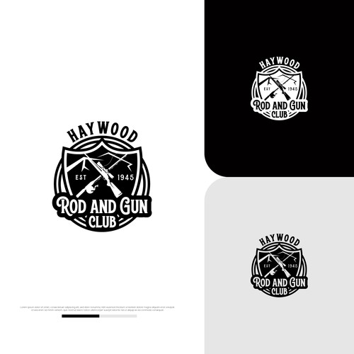Designs Logo for Rod and Gun Club established in 1946 in Western NC Logo design contest