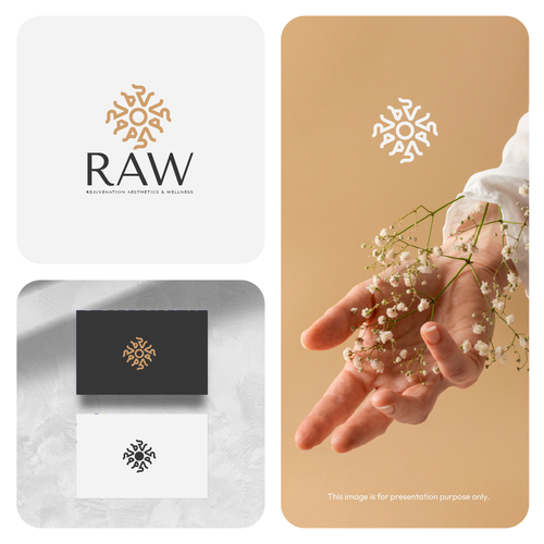 Rejuvenate, Aesthetic, and Wellness Logo - Gender Neutral Design by casign