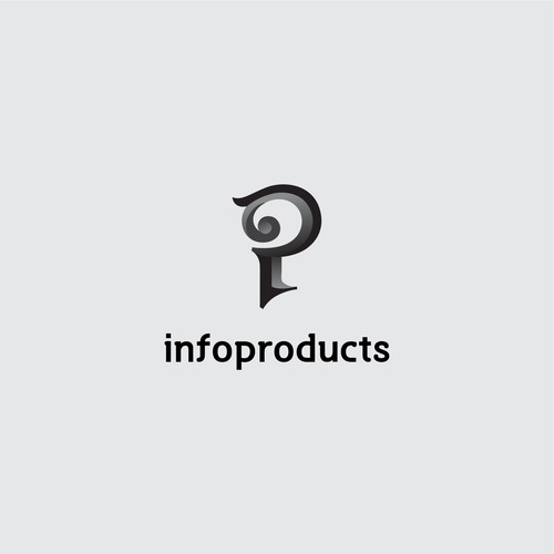 InfoProducts.com - Logo & Branding Design by Hisna