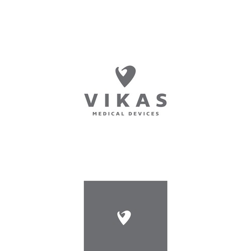 Logo design for medical devices distribution company Design by Choni ©