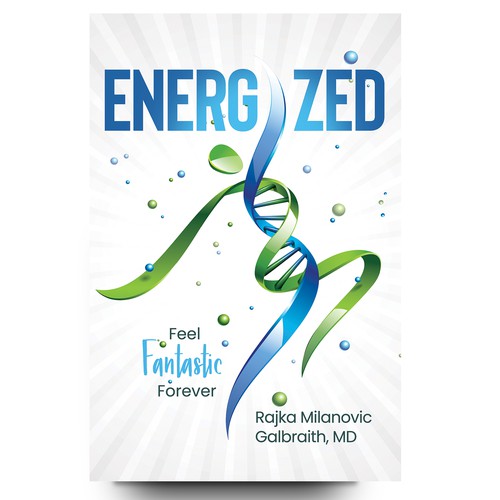Design a New York Times Bestseller E-book and book cover for my book: Energized Design by libzyyy